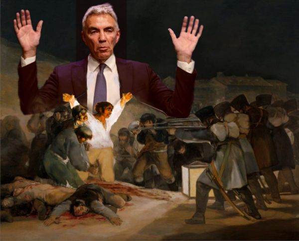 Imagine de MAKE, după "El tres de mayo" de Francisco Goya Imagine de MAKE, după "El tres de mayo" de Francisco Goya